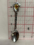 High Level Alberta Wild Rose Souvenir Spoon