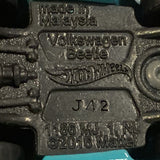 Blue Volkswagon Beetle ©2016 Hot Wheels Diecast Car DA