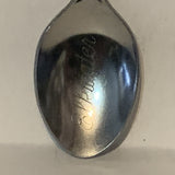 Elkwater Alberta Deer Crest Emblem collectable Souvenir Spoon PR