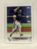 #569 Brett Phillips Tampa Bay Rays 2022 Topps Series Two Baseball Card
