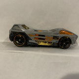 Grey J3276 Stock Racer Hot Wheels Diecast Car DA