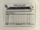 #569 Brett Phillips Tampa Bay Rays 2022 Topps Series Two Baseball Card