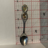 Elkwater Alberta Deer Crest Emblem collectable Souvenir Spoon PR