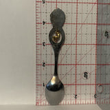 Elkwater Alberta Deer Crest Emblem collectable Souvenir Spoon PR