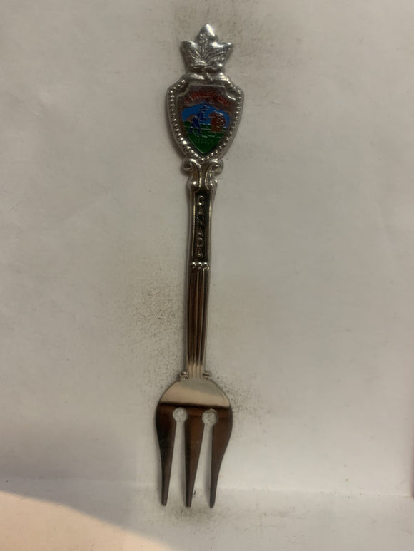 3 Valley Gap BC Canada Fork Souvenir Spoon