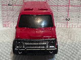 Red Fire Dept Van Unbranded  Diecast Car