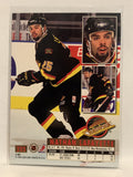#225 Nathan Lafayette Vancouver Canucks 1994-95 Fleer Ultra Hockey Card