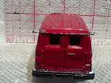 Red Fire Dept Van Unbranded  Diecast Car