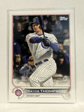 #574 Trayce Thompson Chicago Cubs 2022 Topps Series Two Baseball Card