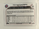 #574 Trayce Thompson Chicago Cubs 2022 Topps Series Two Baseball Card