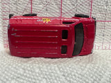 Red Fire Dept Van Unbranded  Diecast Car