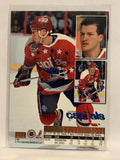 #232 Sylvain Cote Washington Capitals 1994-95 Fleer Ultra Hockey Card