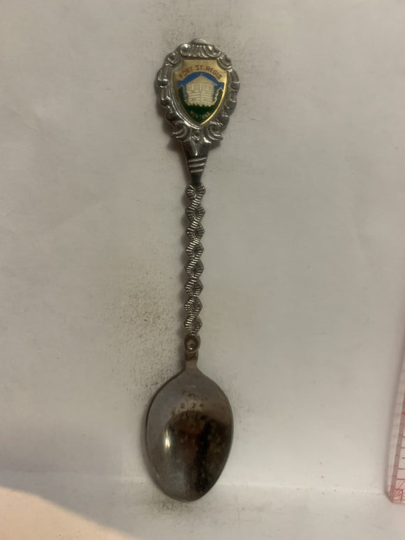 Fort St Regis Montana Souvenir Spoon