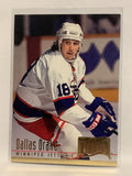 #241 Dallas Drake Winnipeg Jets 1994-95 Fleer Ultra Hockey Card