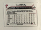 #45 Jean Segura Philadelphia Phillies 2022 Topps Opening Day Baseball Card