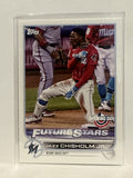 #62 Jazz Chisholm Jr Future Stars Miami Marlins 2022 Topps Opening Day Baseball Card