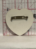 Pilot Dogs Columbus Ohio Heart Button Pinback