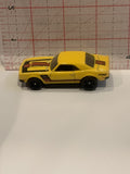 Yellow '68 Copo Camaro 2010 Hot Wheels Toy Diecast Car