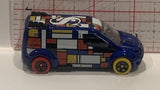 Blue Ford Transit Connect Hot Wheels Toy Diecast Car