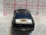 Black Police Rescue 2001 Matchbox Diecast Car