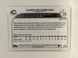 #536 Mark Kolozsvary Rookie Cincinnati Reds 2022 Topps Series Two Baseball Card