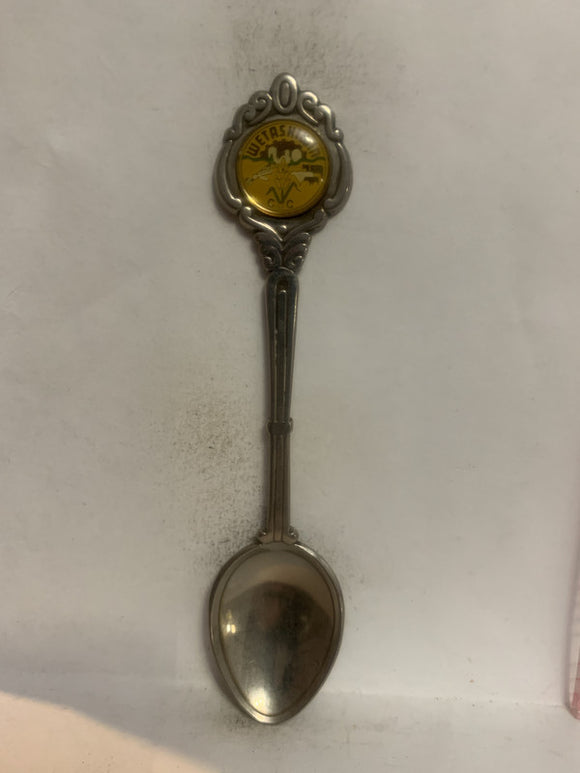 Wetaskiwin Alberta Souvenir Spoon