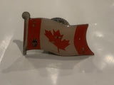 Waving Canadian Flag Lapel Hat Pin DJ