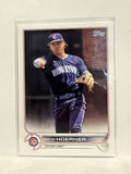 #490 Nico Hoerner Chicago Cubs 2022 Topps Series Two Baseball Card