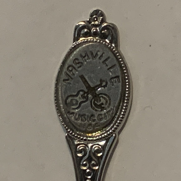Nashville Music City Tennessee collectable Souvenir Spoon PR
