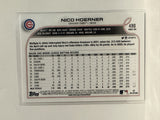 #490 Nico Hoerner Chicago Cubs 2022 Topps Series Two Baseball Card