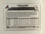 #401 Ozzie Albies Chrome Atlanta Braves 2022 Topps Series Two Baseball Card