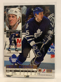 #218 Dmitri Mironov Toronto Maple Leafs 1994-95 Fleer Ultra Hockey Card
