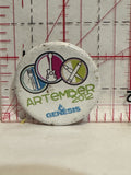 Artember 2012 Genesis Button Pinback