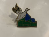 16 Wildwood Flying Duck Lapel Hat Pin BA