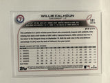 #581 Willie Calhoun Texas Rangers 2022 Topps Series Two Baseball Card