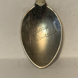 25th Happy Anniversary collectable Souvenir Spoon PS