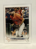 #607 Jose Urquidy Houston Astros 2022 Topps Series Two Baseball Card