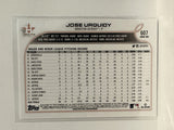 #607 Jose Urquidy Houston Astros 2022 Topps Series Two Baseball Card