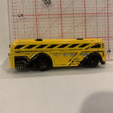 Yellow Surfin' School Bus ©2000 Hot Wheels Diecast Car DA