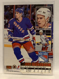 #136 Jeff Beukeboom New York Rangers 1994-95 Fleer Ultra Hockey Card