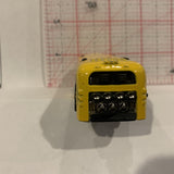 Yellow Surfin' School Bus ©2000 Hot Wheels Diecast Car DA