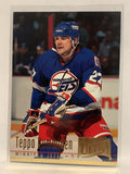 #244 Teppo Numminen Winnipeg Jets 1994-95 Fleer Ultra Hockey Card