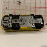 Yellow Surfin' School Bus ©2000 Hot Wheels Diecast Car DA