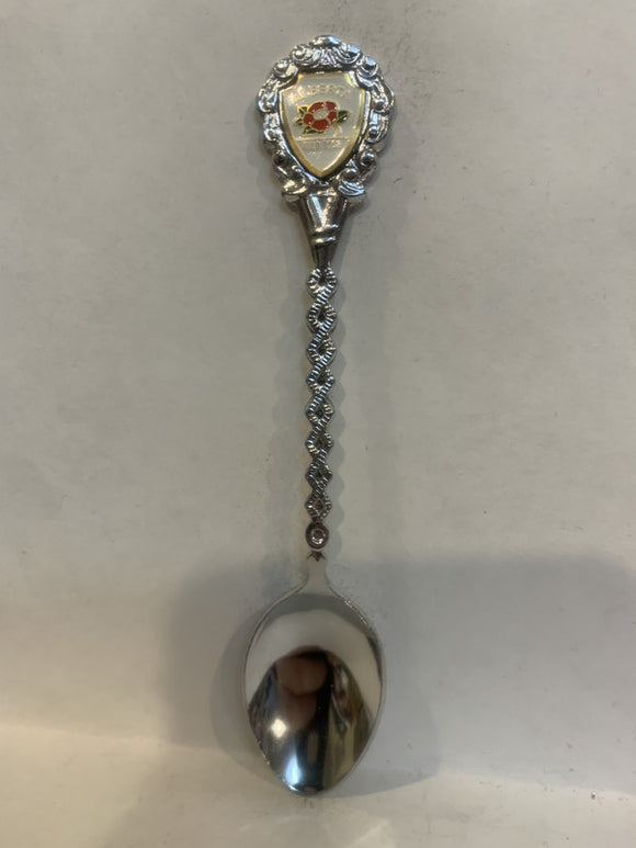 Alberta Wild Rose Souvenir Spoon