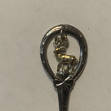 Red Deer Alberta Deer Mascot collectable Souvenir Spoon PS