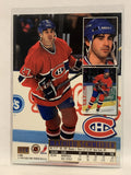 #114 Mathieu Schneider Montreal Canadiens 1994-95 Fleer Ultra Hockey Card