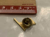 USA American Flagg on a Pole Lapel Hat Pin DJ