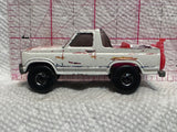 White Ford Bronco 1980 Hot Wheels Diecast Car