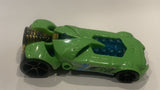 Green Rocketfire Hot Wheels Toy Diecast Car