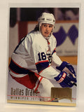 #241 Dallas Drake Winnipeg Jets 1994-95 Fleer Ultra Hockey Card